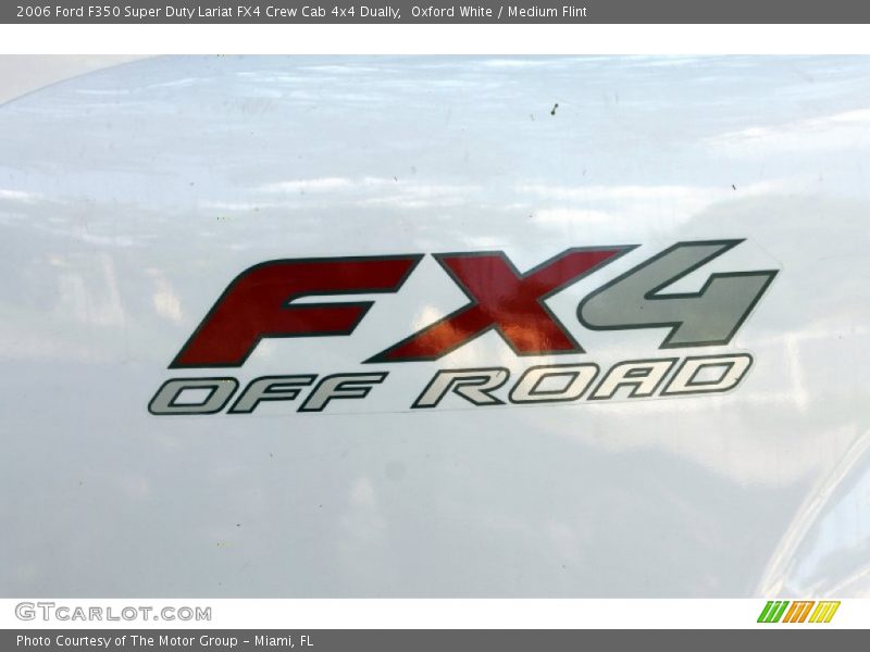  2006 F350 Super Duty Lariat FX4 Crew Cab 4x4 Dually Logo