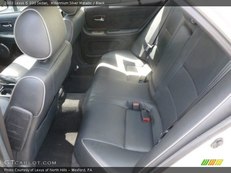 Millennium Silver Metallic / Black 2003 Lexus IS 300 Sedan