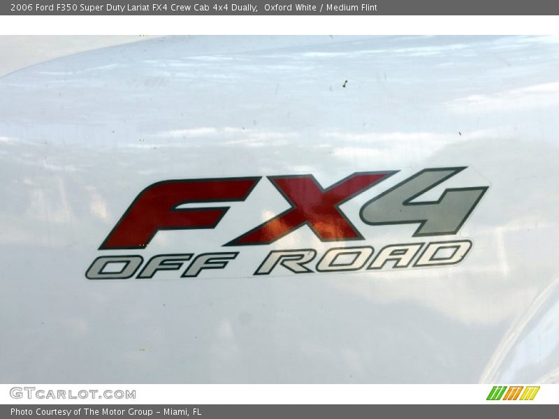  2006 F350 Super Duty Lariat FX4 Crew Cab 4x4 Dually Logo