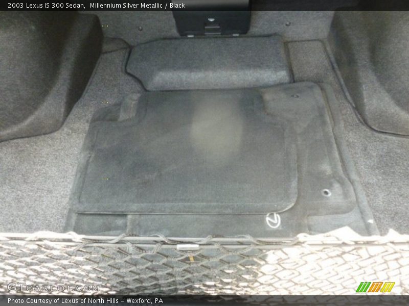 Millennium Silver Metallic / Black 2003 Lexus IS 300 Sedan