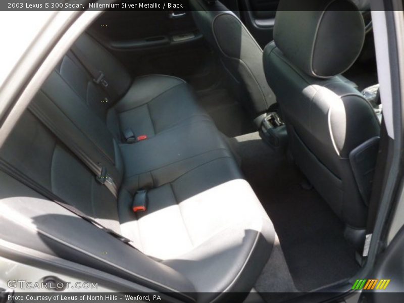 Millennium Silver Metallic / Black 2003 Lexus IS 300 Sedan