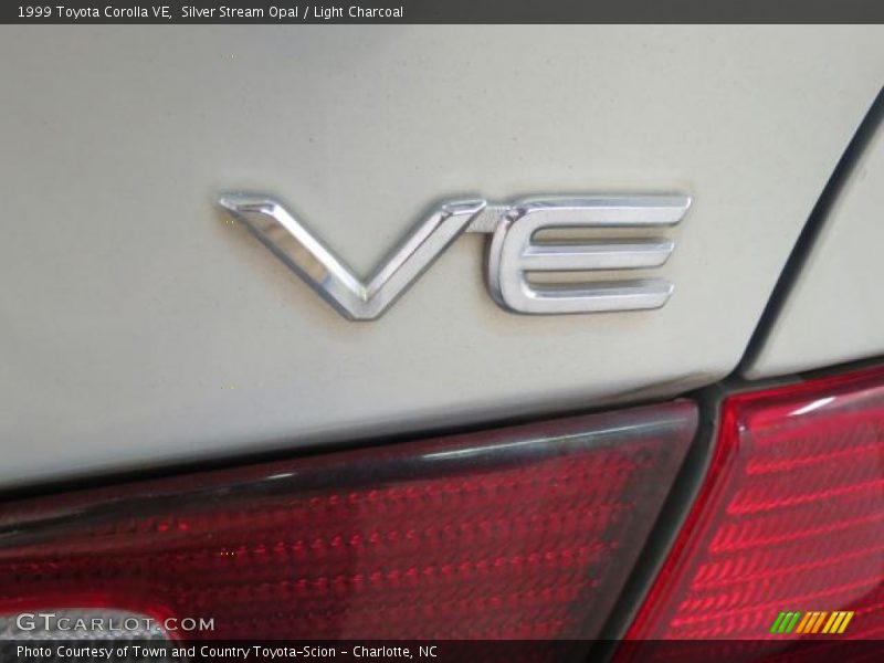 Silver Stream Opal / Light Charcoal 1999 Toyota Corolla VE