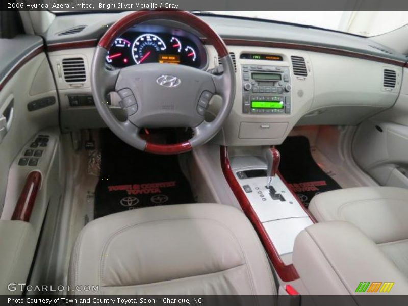 Bright Silver Metallic / Gray 2006 Hyundai Azera Limited