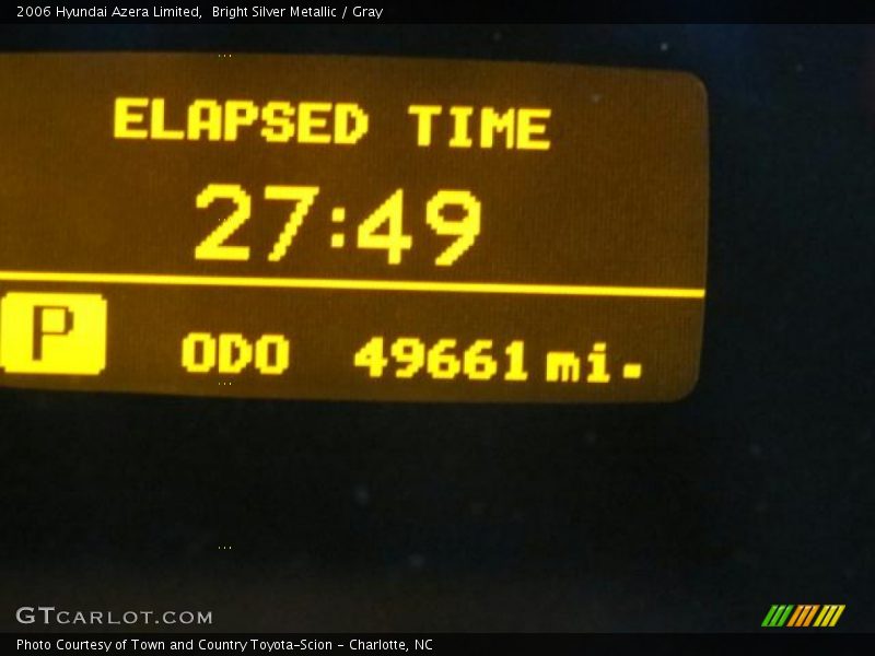 Bright Silver Metallic / Gray 2006 Hyundai Azera Limited