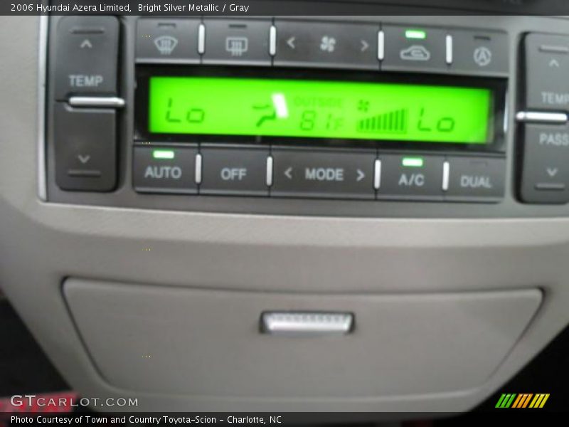 Bright Silver Metallic / Gray 2006 Hyundai Azera Limited