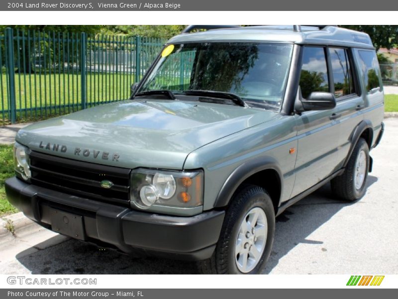 Vienna Green / Alpaca Beige 2004 Land Rover Discovery S