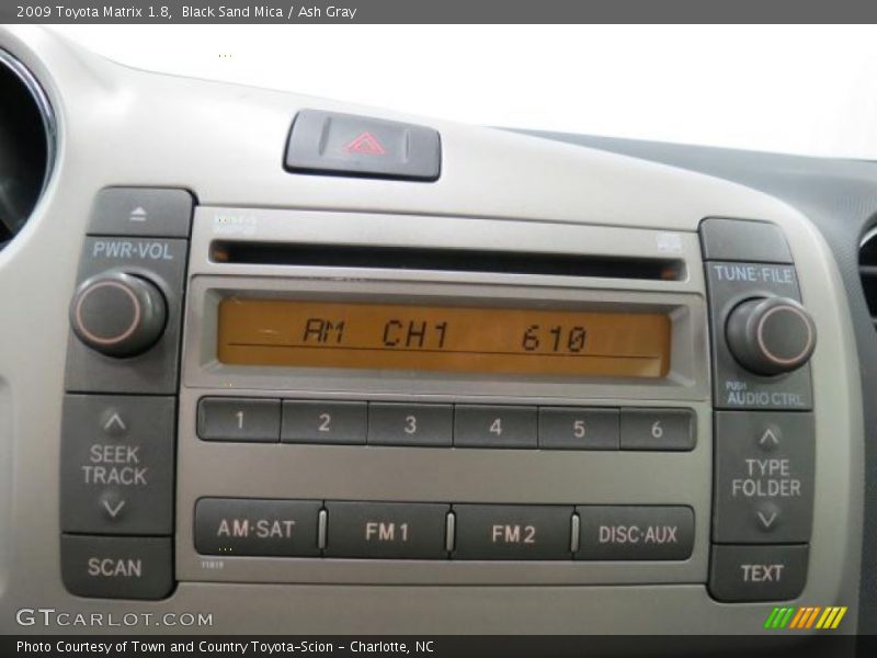 Black Sand Mica / Ash Gray 2009 Toyota Matrix 1.8