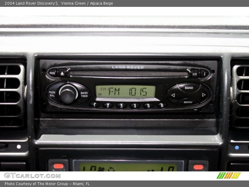 Audio System of 2004 Discovery S