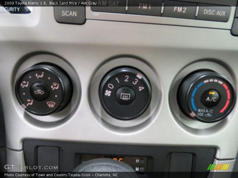 Black Sand Mica / Ash Gray 2009 Toyota Matrix 1.8