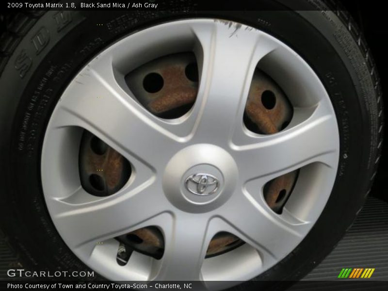 Black Sand Mica / Ash Gray 2009 Toyota Matrix 1.8