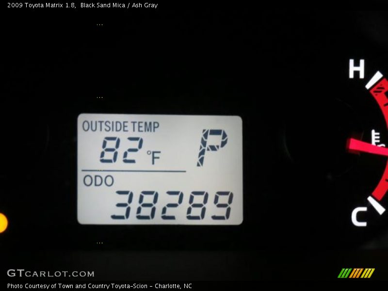Black Sand Mica / Ash Gray 2009 Toyota Matrix 1.8