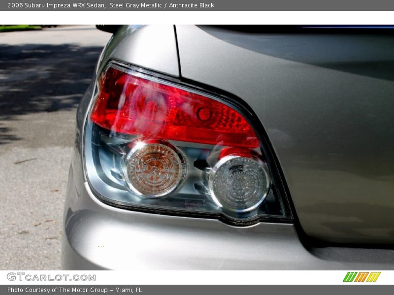 Steel Gray Metallic / Anthracite Black 2006 Subaru Impreza WRX Sedan