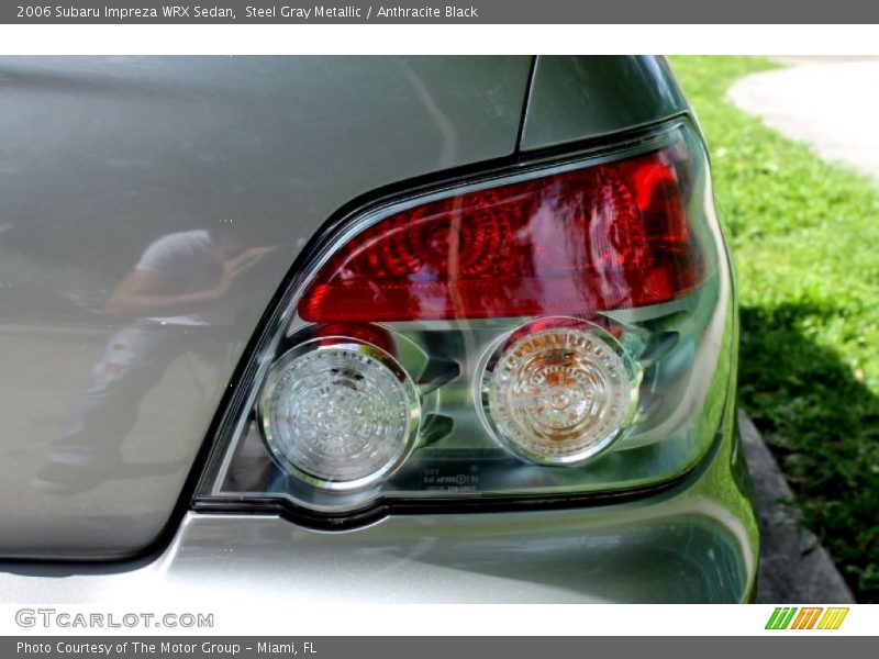 Steel Gray Metallic / Anthracite Black 2006 Subaru Impreza WRX Sedan