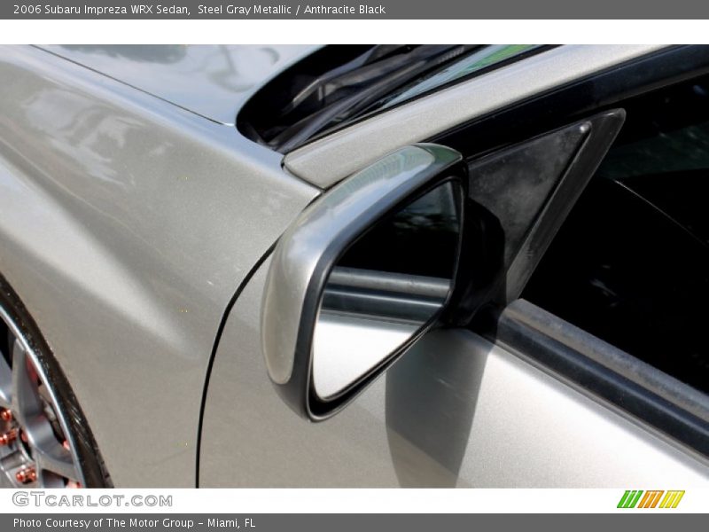 Steel Gray Metallic / Anthracite Black 2006 Subaru Impreza WRX Sedan