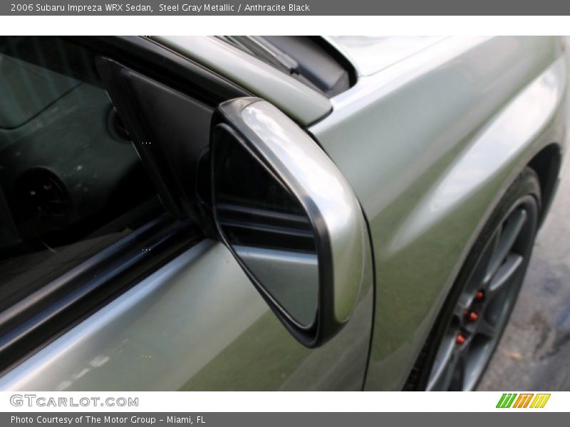 Steel Gray Metallic / Anthracite Black 2006 Subaru Impreza WRX Sedan