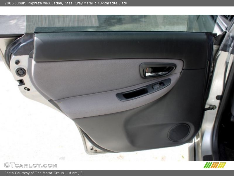 Door Panel of 2006 Impreza WRX Sedan