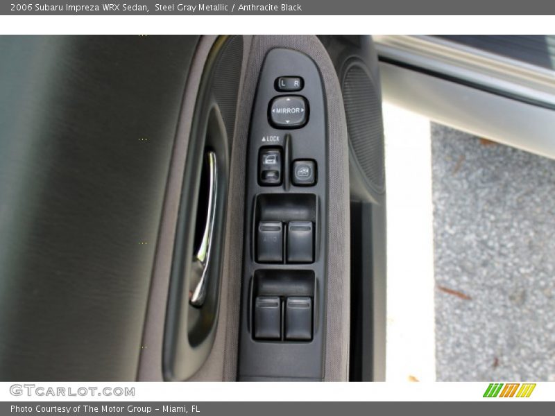 Controls of 2006 Impreza WRX Sedan