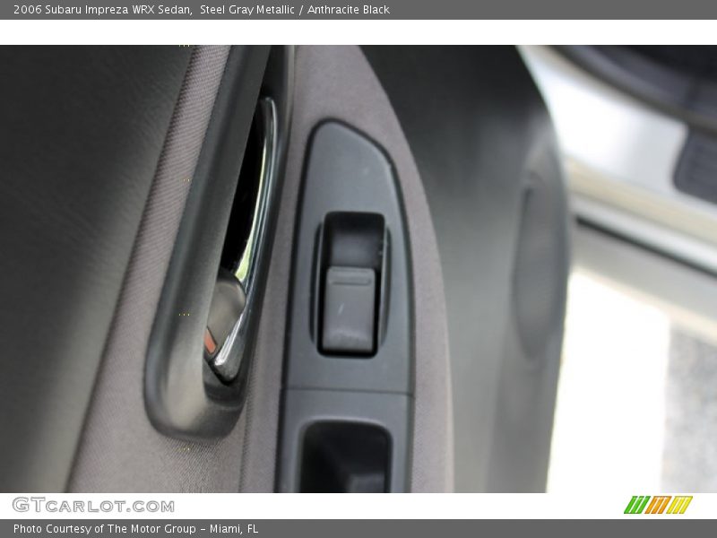 Steel Gray Metallic / Anthracite Black 2006 Subaru Impreza WRX Sedan