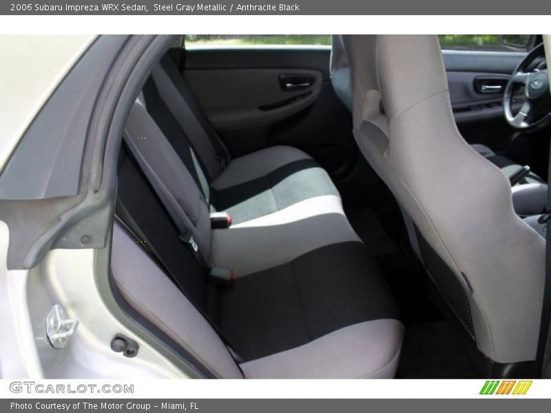 Steel Gray Metallic / Anthracite Black 2006 Subaru Impreza WRX Sedan