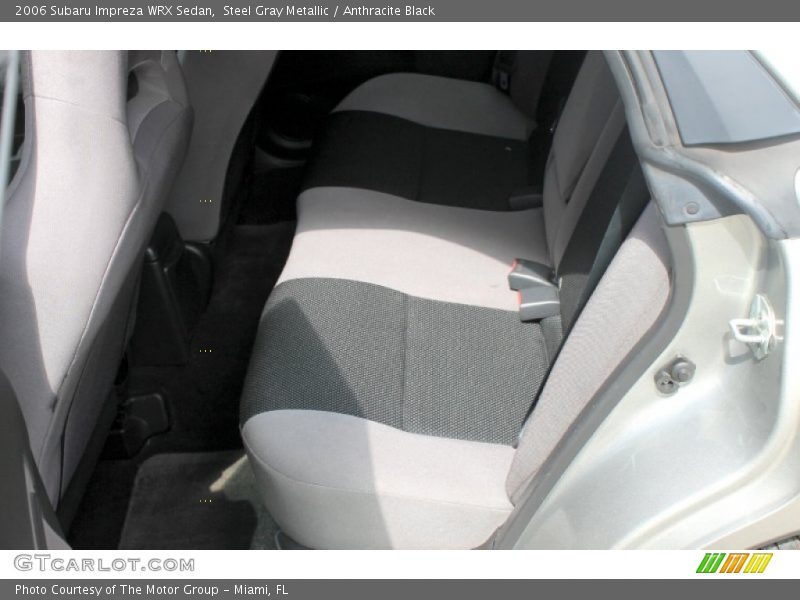 Steel Gray Metallic / Anthracite Black 2006 Subaru Impreza WRX Sedan