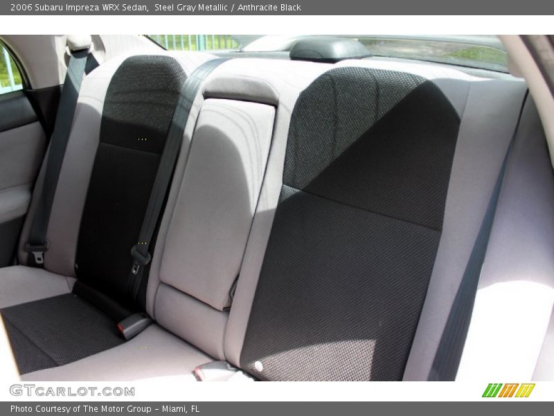Steel Gray Metallic / Anthracite Black 2006 Subaru Impreza WRX Sedan