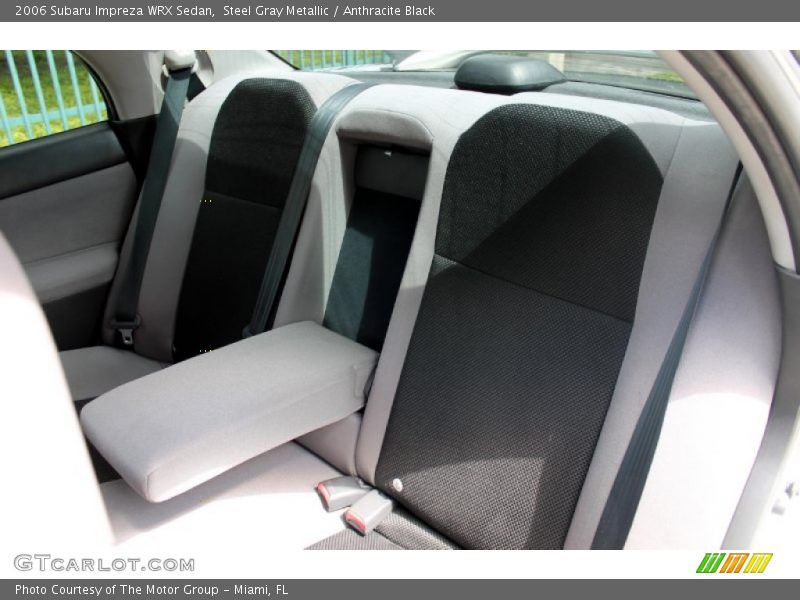 Steel Gray Metallic / Anthracite Black 2006 Subaru Impreza WRX Sedan