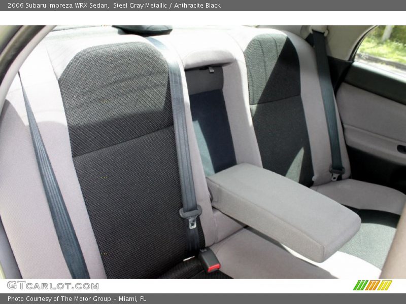 Steel Gray Metallic / Anthracite Black 2006 Subaru Impreza WRX Sedan