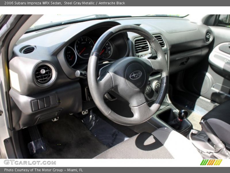 Dashboard of 2006 Impreza WRX Sedan