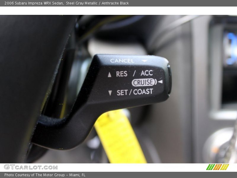 Steel Gray Metallic / Anthracite Black 2006 Subaru Impreza WRX Sedan