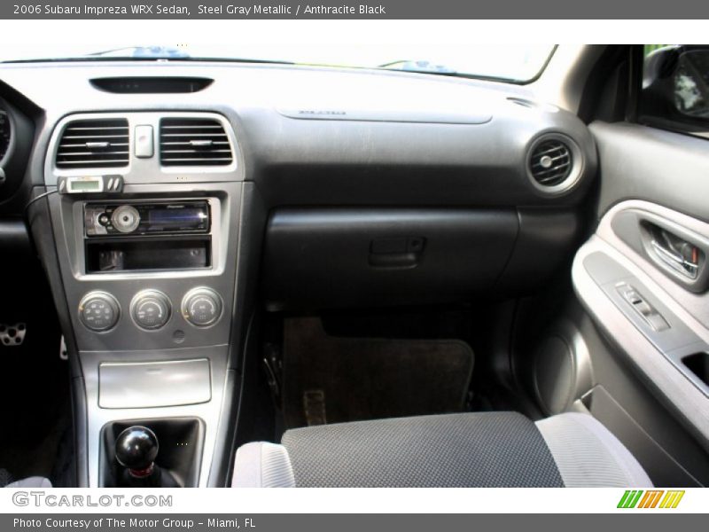 Steel Gray Metallic / Anthracite Black 2006 Subaru Impreza WRX Sedan