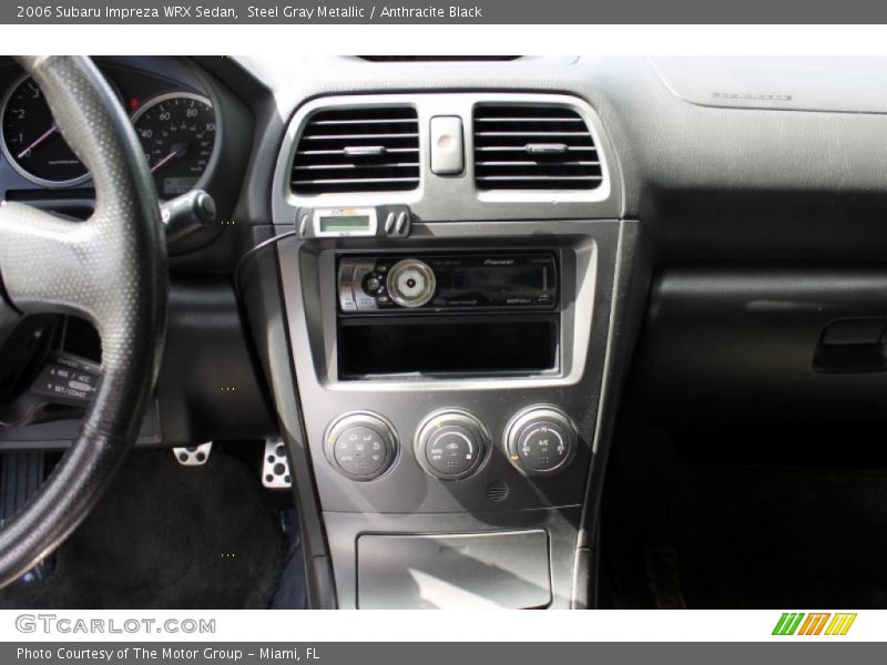 Steel Gray Metallic / Anthracite Black 2006 Subaru Impreza WRX Sedan