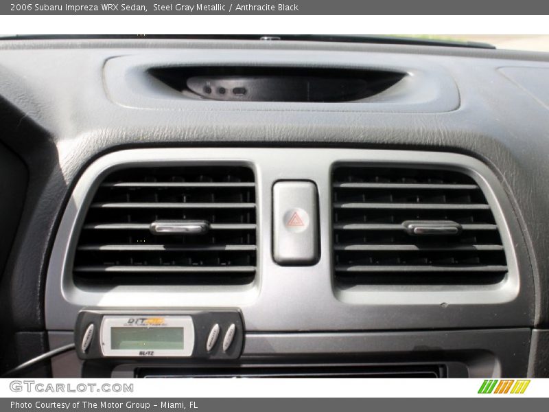 Steel Gray Metallic / Anthracite Black 2006 Subaru Impreza WRX Sedan