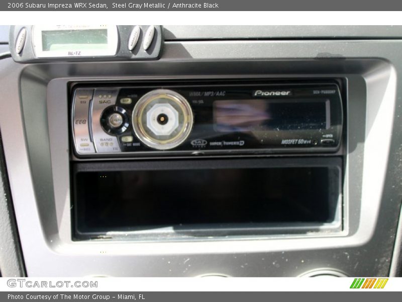 Steel Gray Metallic / Anthracite Black 2006 Subaru Impreza WRX Sedan