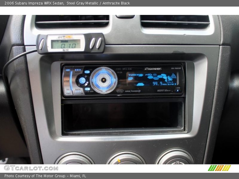 Steel Gray Metallic / Anthracite Black 2006 Subaru Impreza WRX Sedan
