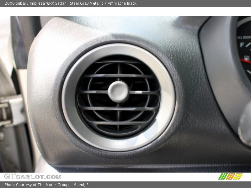 Steel Gray Metallic / Anthracite Black 2006 Subaru Impreza WRX Sedan