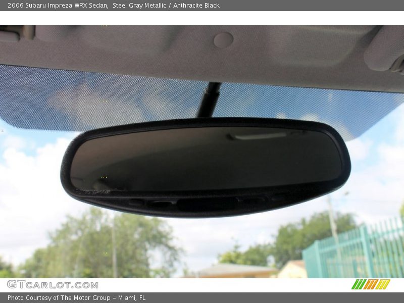 Steel Gray Metallic / Anthracite Black 2006 Subaru Impreza WRX Sedan