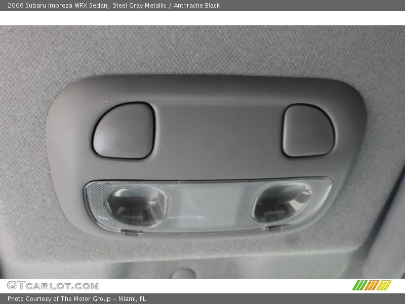Steel Gray Metallic / Anthracite Black 2006 Subaru Impreza WRX Sedan