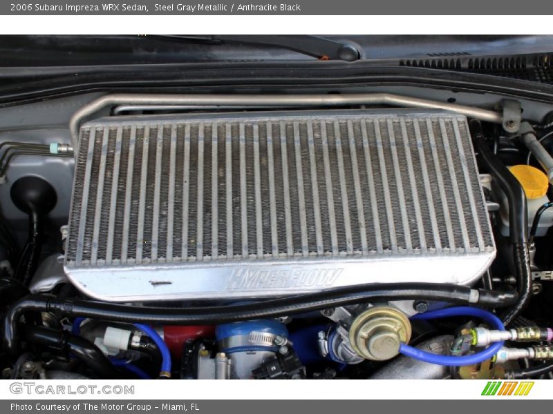 Steel Gray Metallic / Anthracite Black 2006 Subaru Impreza WRX Sedan