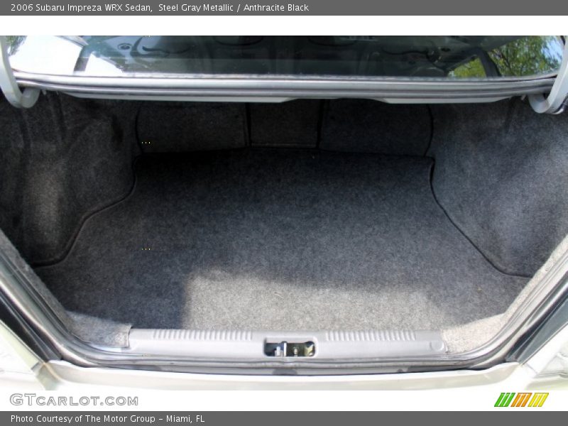 Steel Gray Metallic / Anthracite Black 2006 Subaru Impreza WRX Sedan