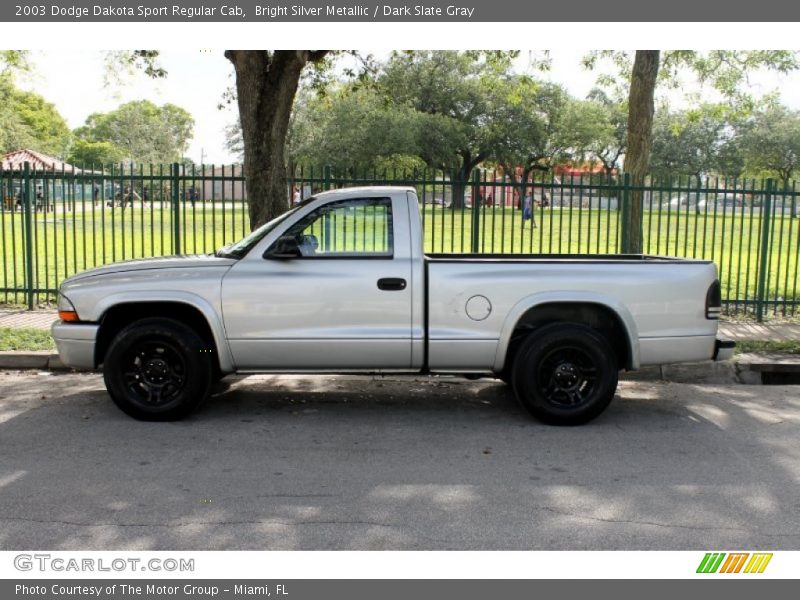  2003 Dakota Sport Regular Cab Bright Silver Metallic
