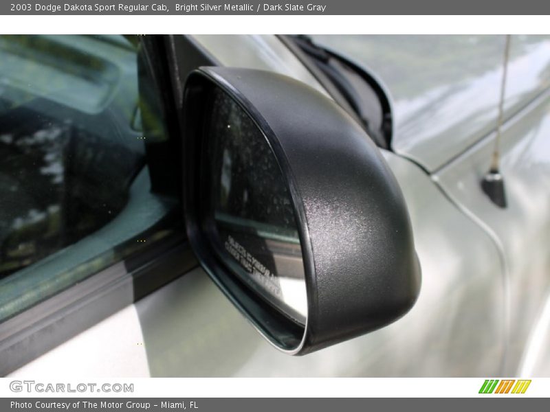 Bright Silver Metallic / Dark Slate Gray 2003 Dodge Dakota Sport Regular Cab