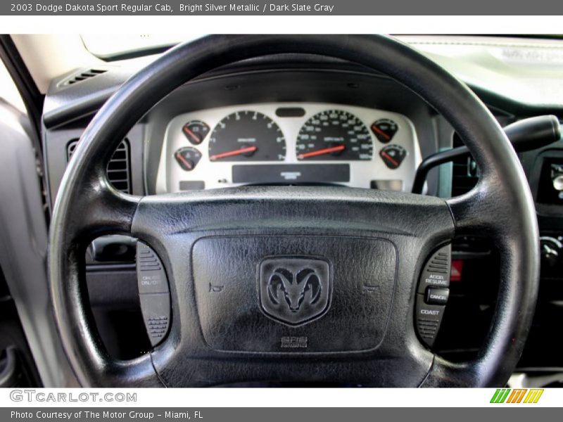  2003 Dakota Sport Regular Cab Steering Wheel
