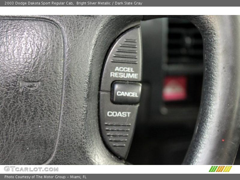 Bright Silver Metallic / Dark Slate Gray 2003 Dodge Dakota Sport Regular Cab