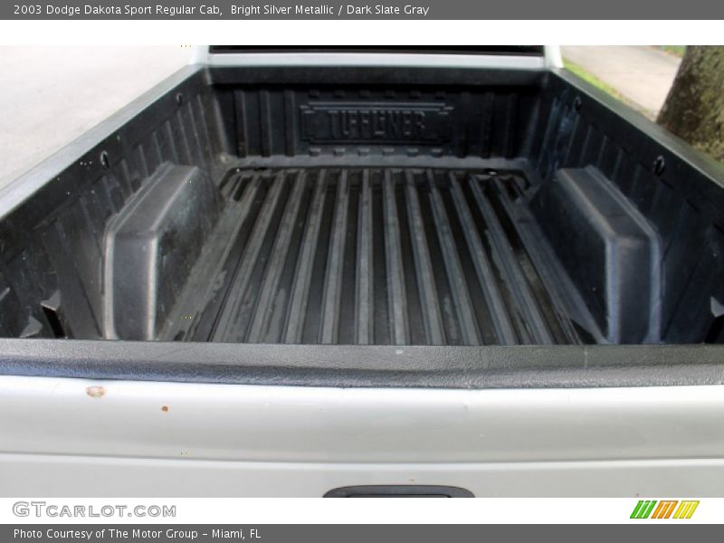 Bright Silver Metallic / Dark Slate Gray 2003 Dodge Dakota Sport Regular Cab