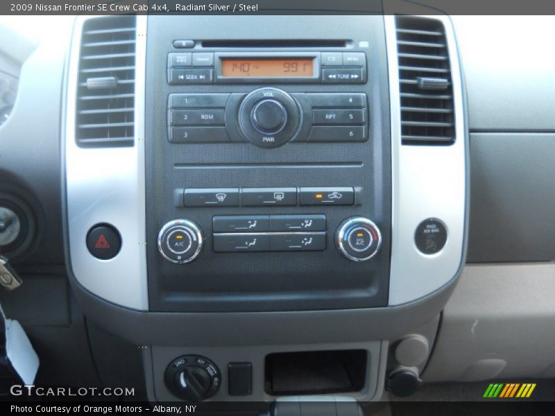 Radiant Silver / Steel 2009 Nissan Frontier SE Crew Cab 4x4