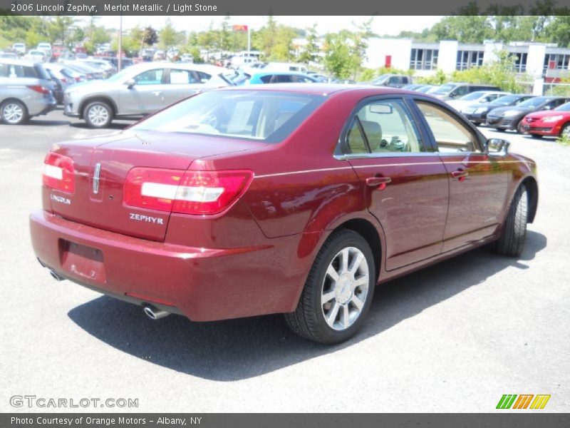 Merlot Metallic / Light Stone 2006 Lincoln Zephyr
