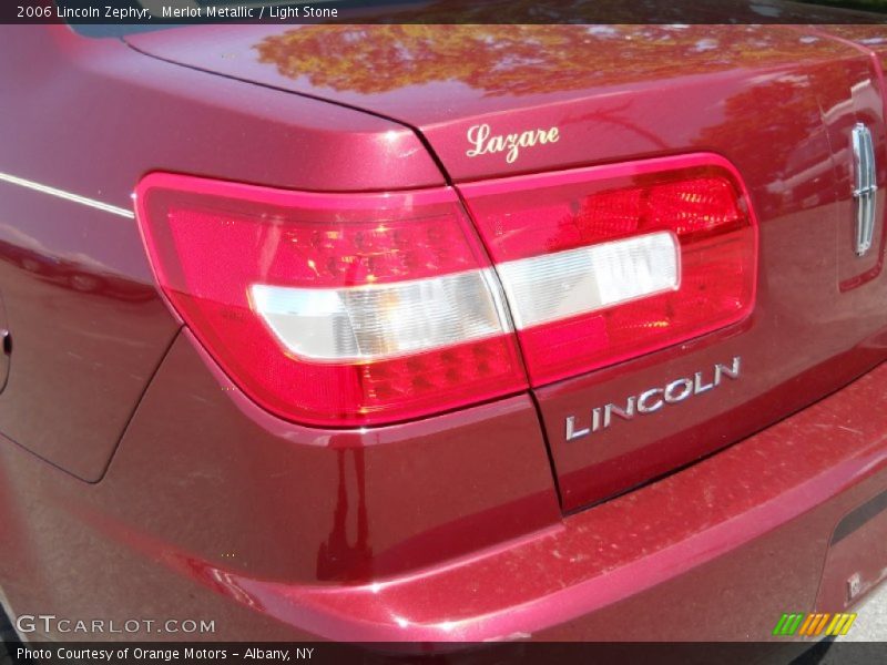 Merlot Metallic / Light Stone 2006 Lincoln Zephyr
