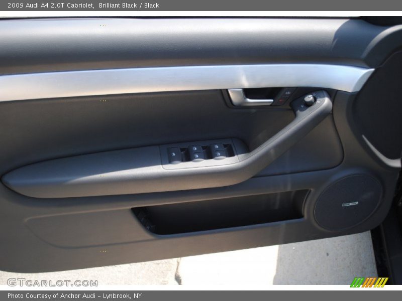 Brilliant Black / Black 2009 Audi A4 2.0T Cabriolet
