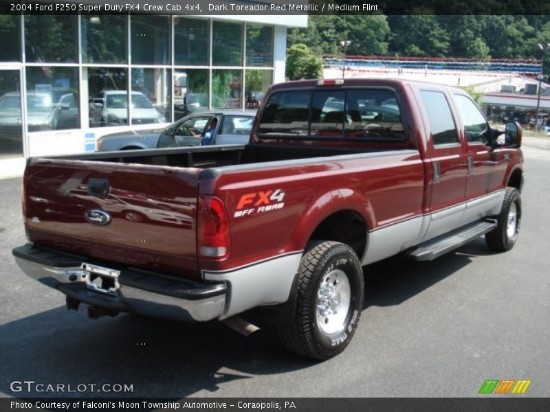  2004 F250 Super Duty FX4 Crew Cab 4x4 Dark Toreador Red Metallic