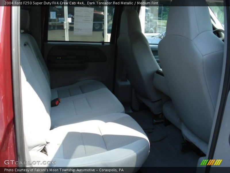 Dark Toreador Red Metallic / Medium Flint 2004 Ford F250 Super Duty FX4 Crew Cab 4x4
